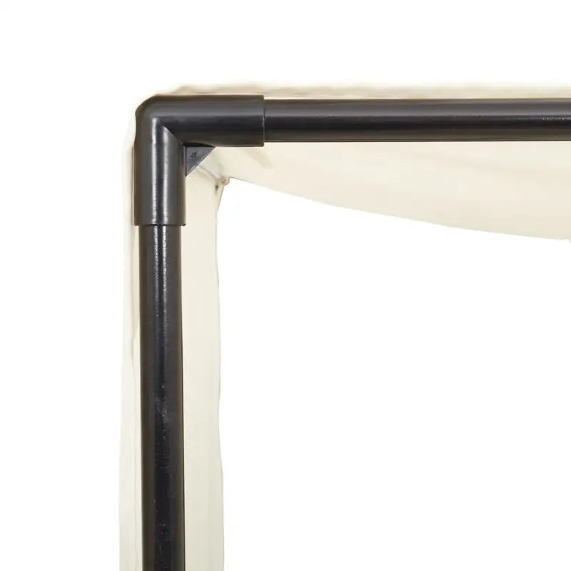 2-persoons ligbed van poly rattan met wasbare hoes voor buitenplezier - Ligstoelen