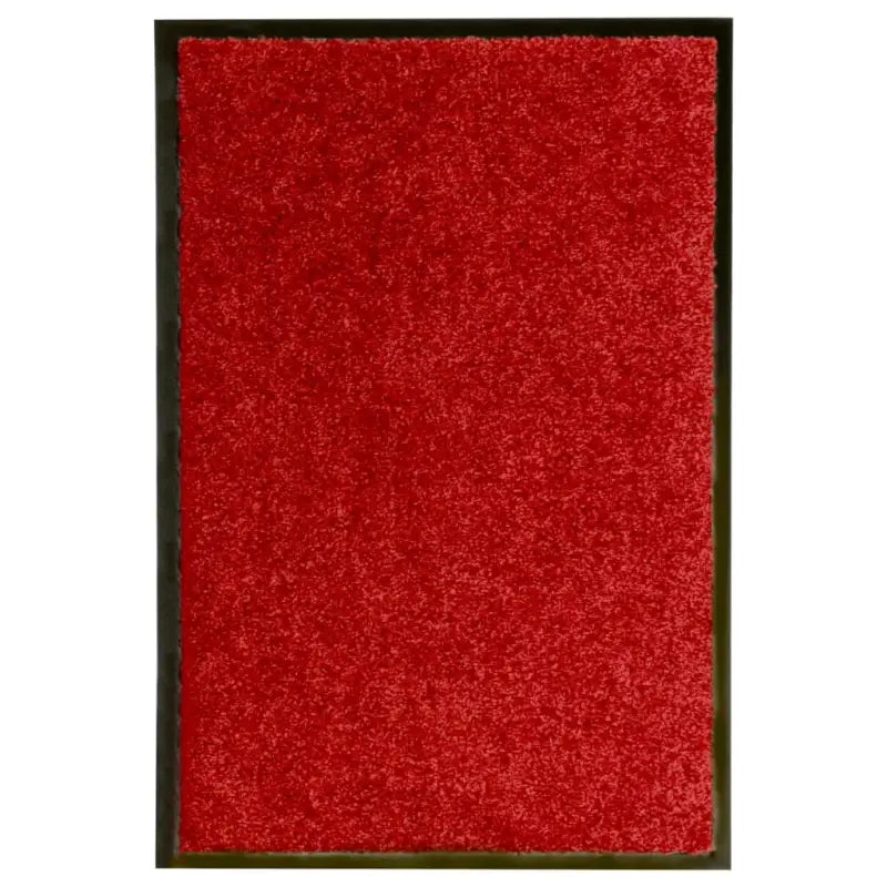 Anti-slip pvc deurmat voor binnen en buiten met absorberende werking - Rood / 40 x 60 cm / 1 - Deurmatten