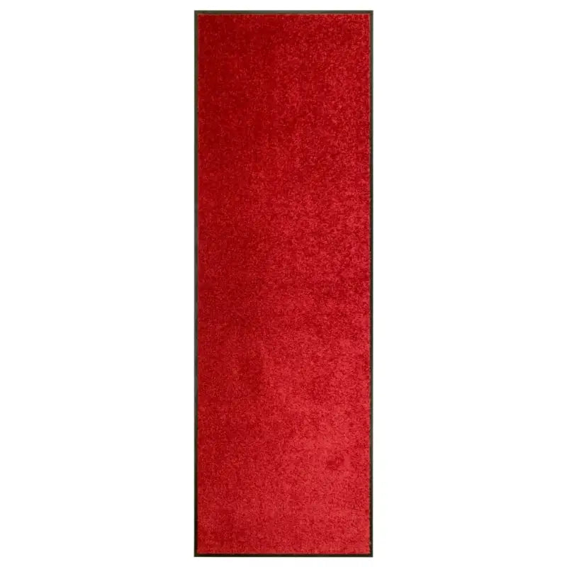 Anti-slip pvc deurmat voor binnen en buiten met absorberende werking - Rood / 60 x 180 cm / 1 - Deurmatten