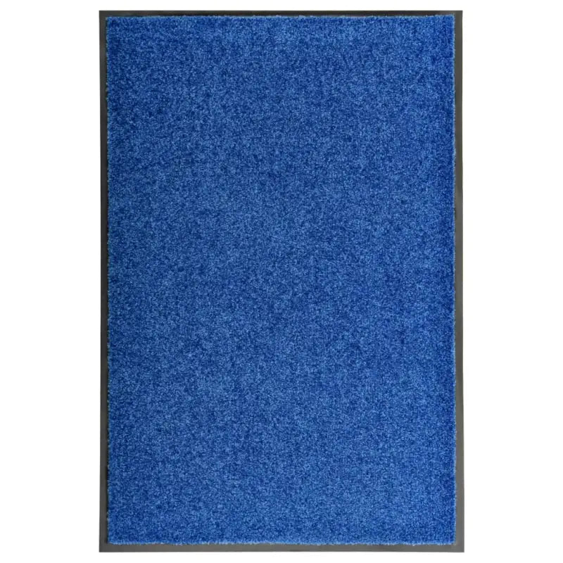 Anti-slip pvc deurmat voor binnen en buiten met absorberende werking - Blauw / 60 x 90 cm / 1 - Deurmatten