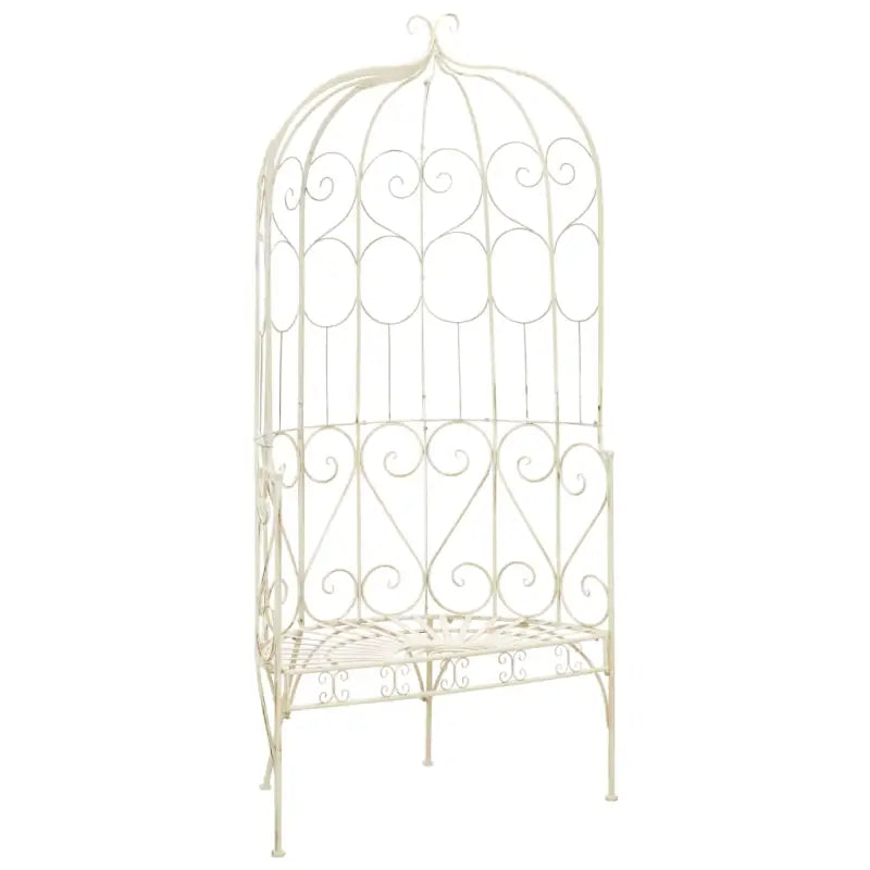 Antieke tuinbank voor elegante en decoratieve buitenruimte - Tuinbanken