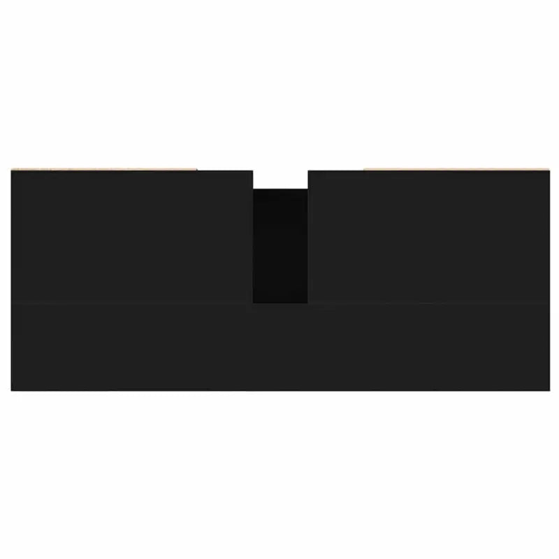 Badkamerkaptafel met ijzeren poten van bewerkt hout voor opbergruimte - Badkamerkaptafels