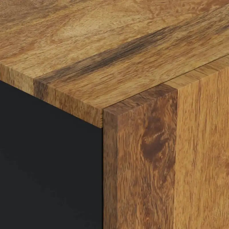 Badkamermeubelset met massief mangohout en bewerkt hout voor opbergruimte - Badkamermeubelsets