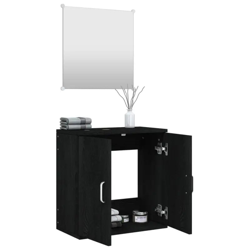 Badkamermeubelset van bewerkt hout voor een prachtige uitstraling inclusief levering - Badkamermeubelsets