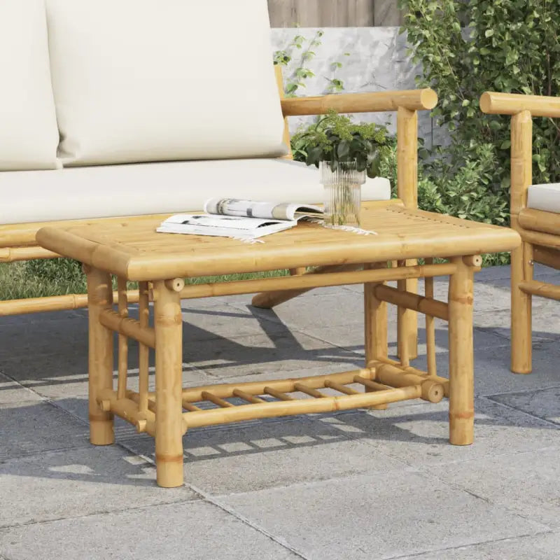Bamboe Salontafel voor een Praktisch en Decoratief Interieur - Salontafels