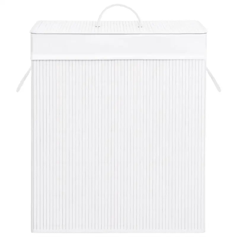 Bamboe wasmand met grote inhoud en geweven stof voor elk interieur - Wasmanden