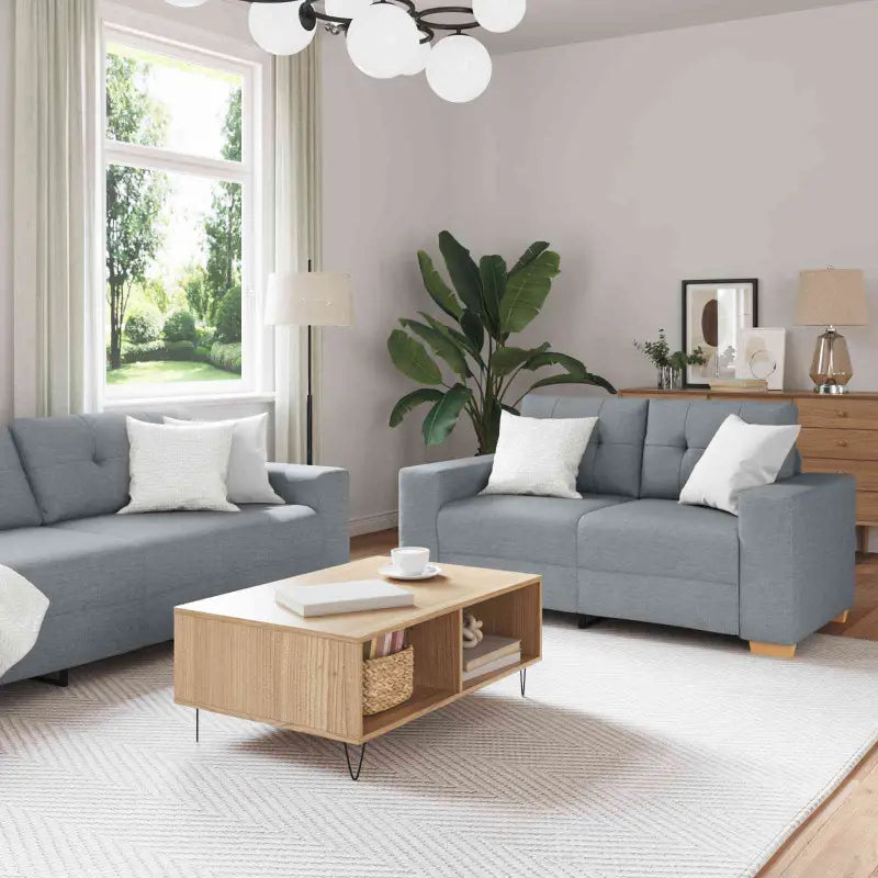 Banken 3-delige sofa set voor moderne woonruimte met stijl en comfort - Banken