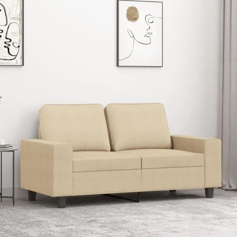 Banken fauteuil voor gezelligheid en ontspannen rust - Crème / 120 cm - Banken