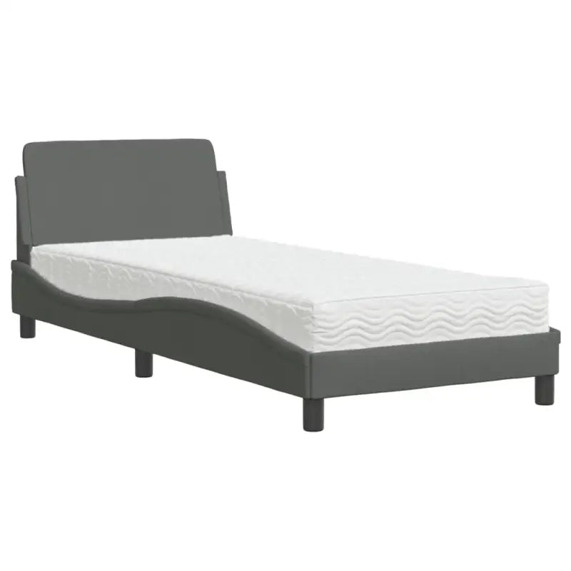 Bed met multiplex lattenbodem en 22D PU-schuim matras voor optimale slaap - Bedden & bedframes