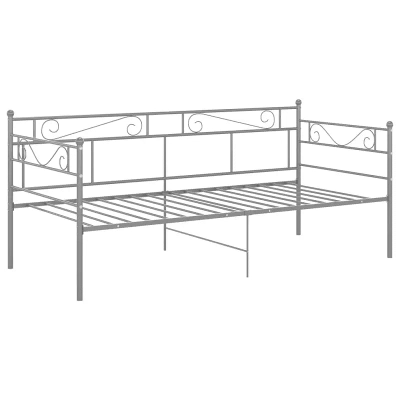 Bedbank voor comfortabel slapen en zitten overdag - Grijs - Bedden & bedframes