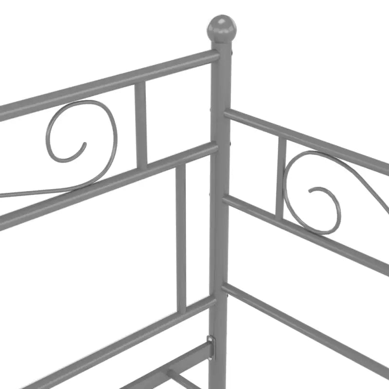 Bedbank voor comfortabel slapen en zitten overdag - Grijs - Bedden & bedframes