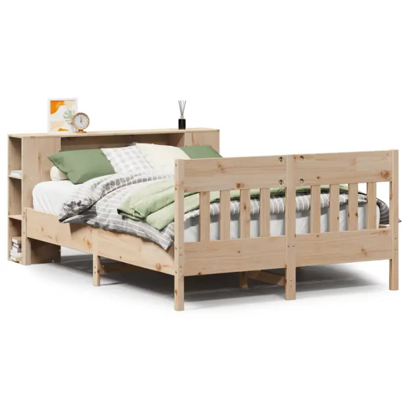 Bedden en bedframes met massief grenenhout en optimale totale afmetingen - Bedden & bedframes