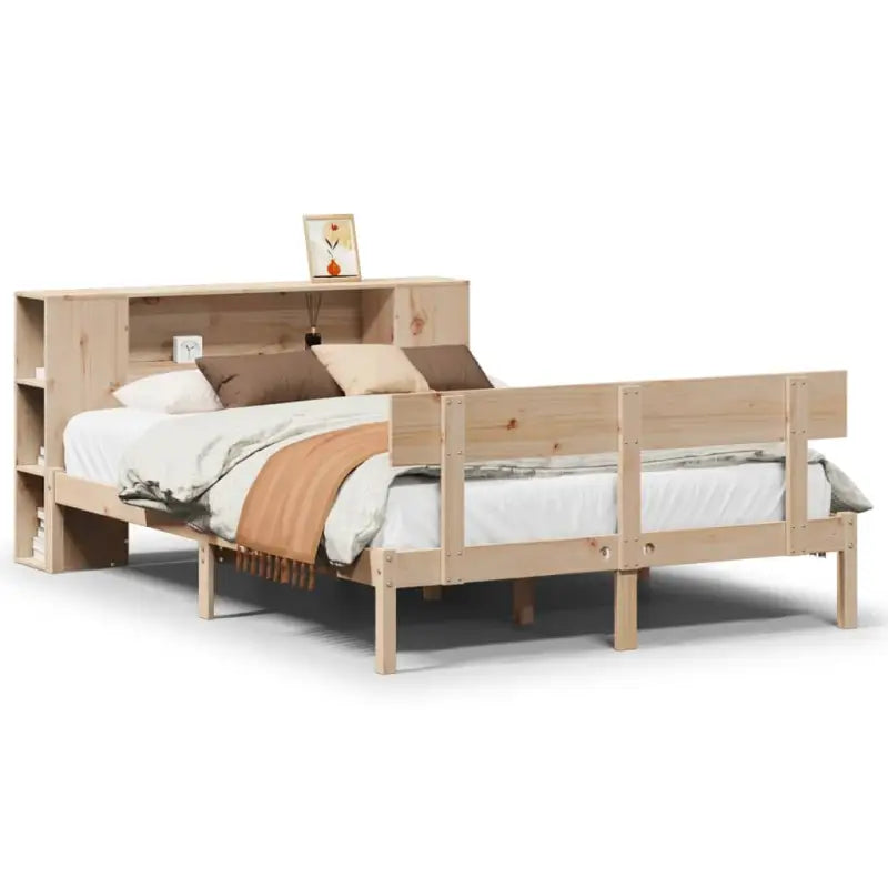 Bedden en bedframes met massief grenenhout en optimale totale afmetingen - Bedden & bedframes