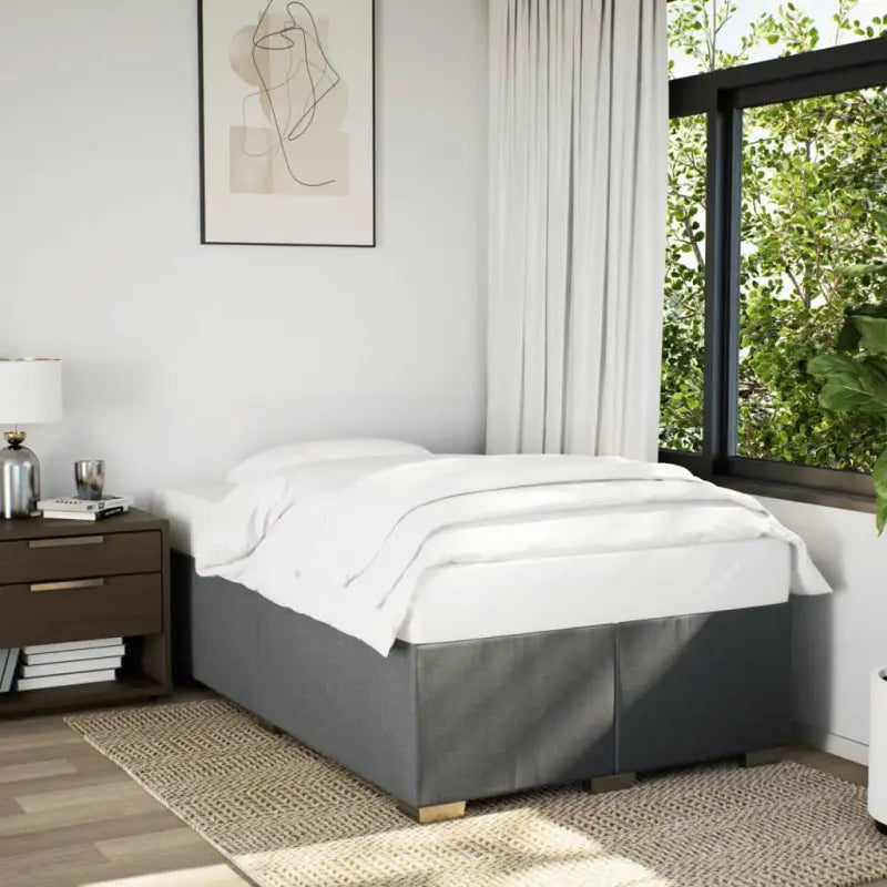 Bedframe met ademend vermogen voor een comfortabele nachtrust - Donkergrijs / 120 x 190 cm - Bedden & bedframes