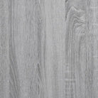 Bedframe met metalen poten en multiplex lattenbodem in grijs sonoma eiken - Bedden & bedframes