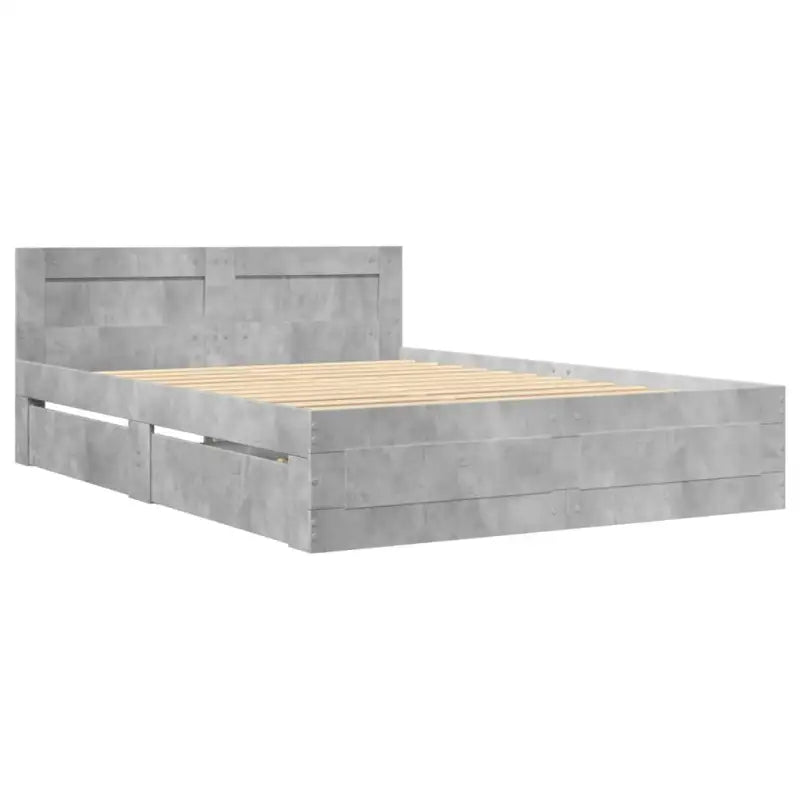 Bedframe van bewerkt hout voor een comfortabele slaapkamer - Bedden & bedframes