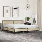 Bedframe van bewerkt hout voor een stabiele en duurzame slaapruimte - Sonoma eiken / 200 x 200 cm - Bedden & bedframes