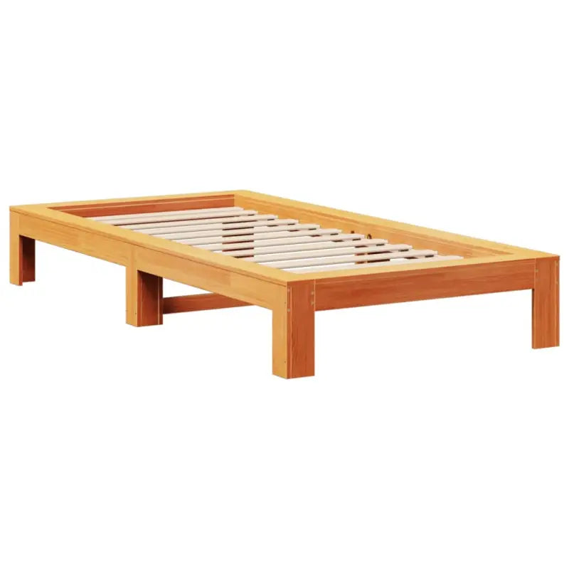 Bedframe van massief grenenhout met extra opbergruimte - Bedden & bedframes