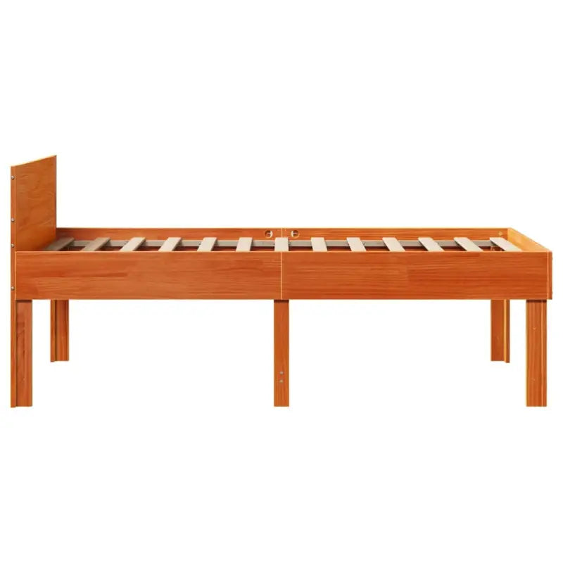 Bedframe van massief grenenhout met extra opbergruimte - Bedden & bedframes