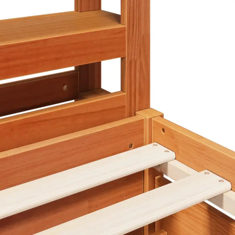 Bedframe van massief grenenhout met opbergruimte voor elke slaapkamer - Bedden & bedframes