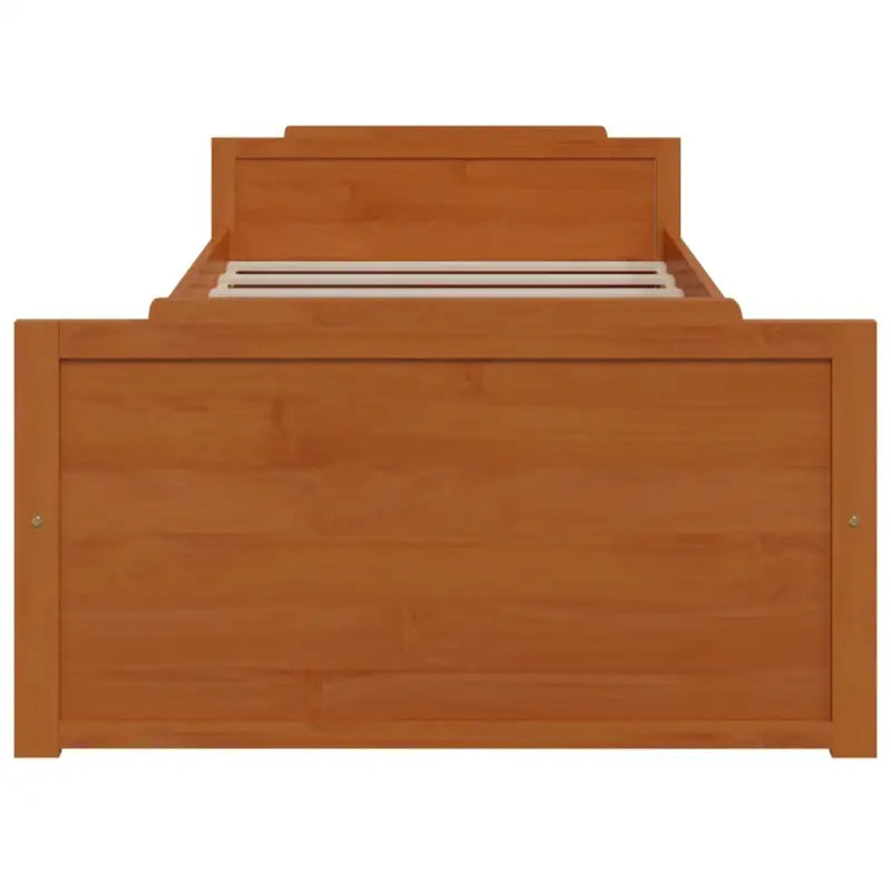 Bedframe van massief grenenhout met rustieke uitstraling - Bedden & bedframes