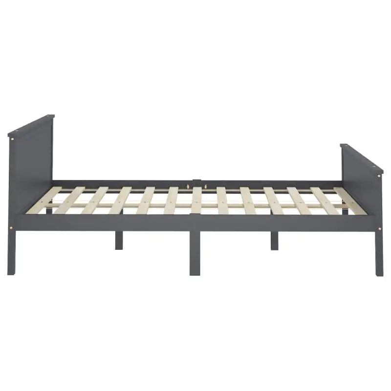 Bedframe van massief grenenhout met tijdloos en eenvoudig ontwerp - Bedden & bedframes