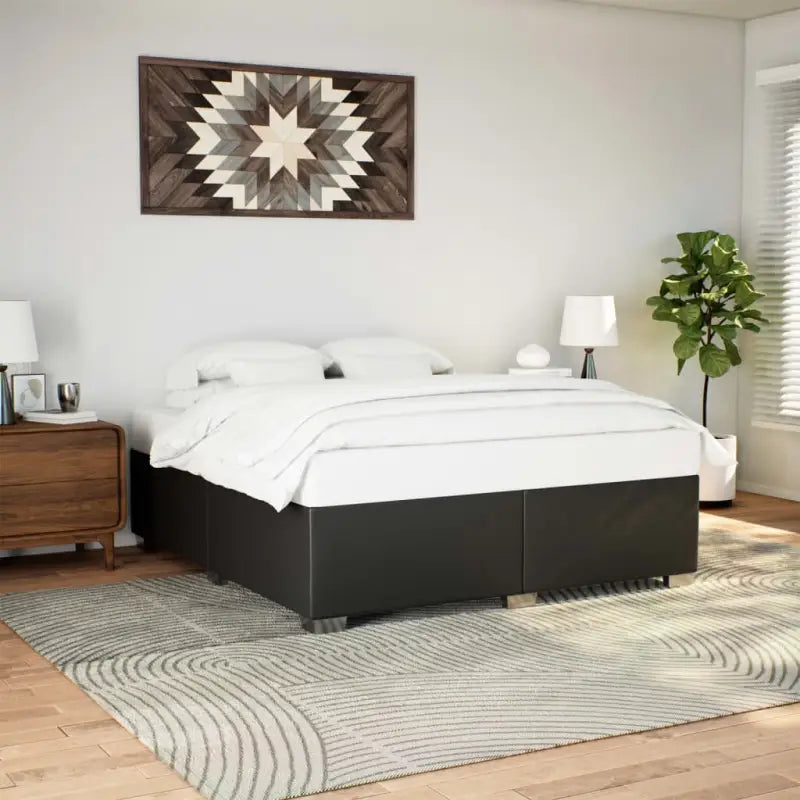 Bedframe van massief Grenenhout voor een duurzame en stijlvolle slaapkamer - Zwart / 180 x 200 cm - Bedden & bedframes