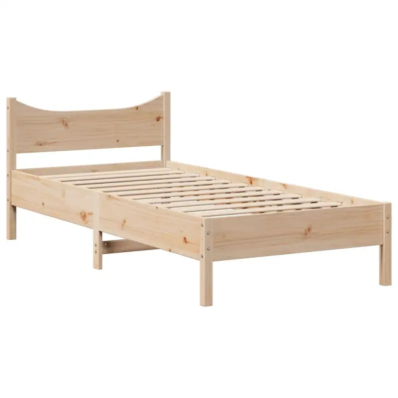 Bedframe van massief grenenhout voor een stabiele en duurzame slaapplaats - Bedden & bedframes