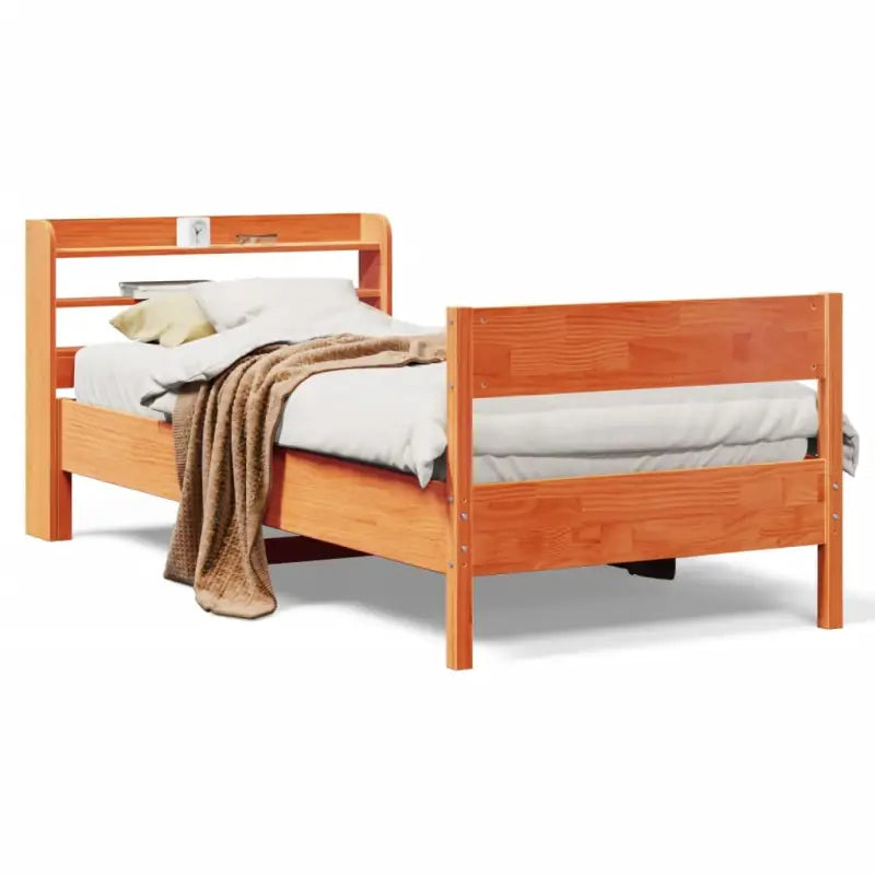Bedframe van massief grenenhout voor een stabiele en duurzame slaapkamer - Bedden & bedframes
