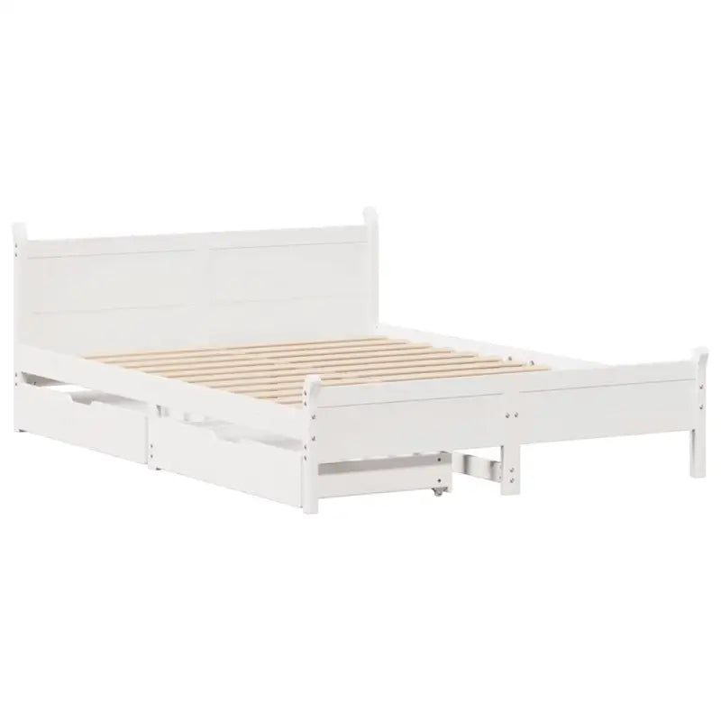 Bedframe van massief grenenhout voor een stabiele en duurzame slaapplaats - Bedden & bedframes