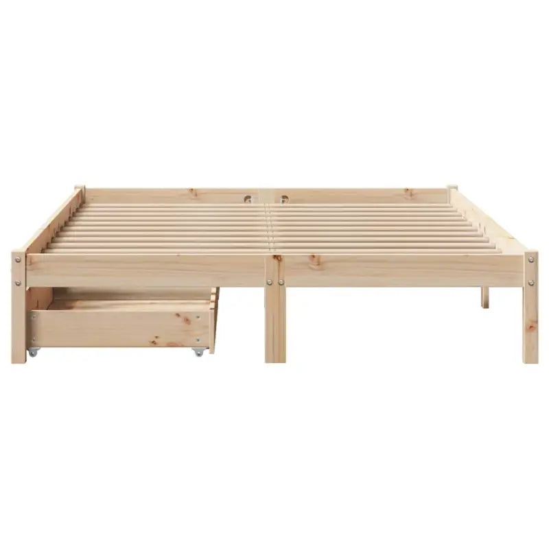 Bedframe van massief grenenhout voor een stabiele en duurzame slaap - Bedden & bedframes
