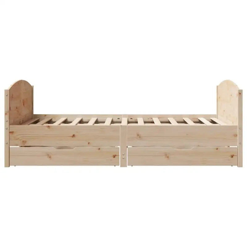 Bedframe van massief grenenhout voor een stabiele nachtrust - Bedden & bedframes