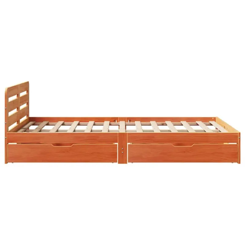 Bedframe van massief grenenhout voor een stabiele nachtrust - Bedden & bedframes