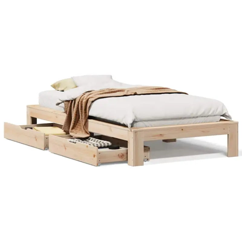 Bedframe van massief grenenhout voor een stabiele nachtrust - Bedden & bedframes