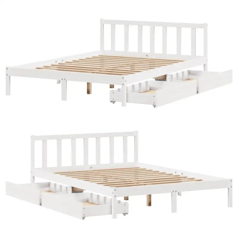 Bedframe van massief grenenhout voor een stabiele nachtrust - Bedden & bedframes