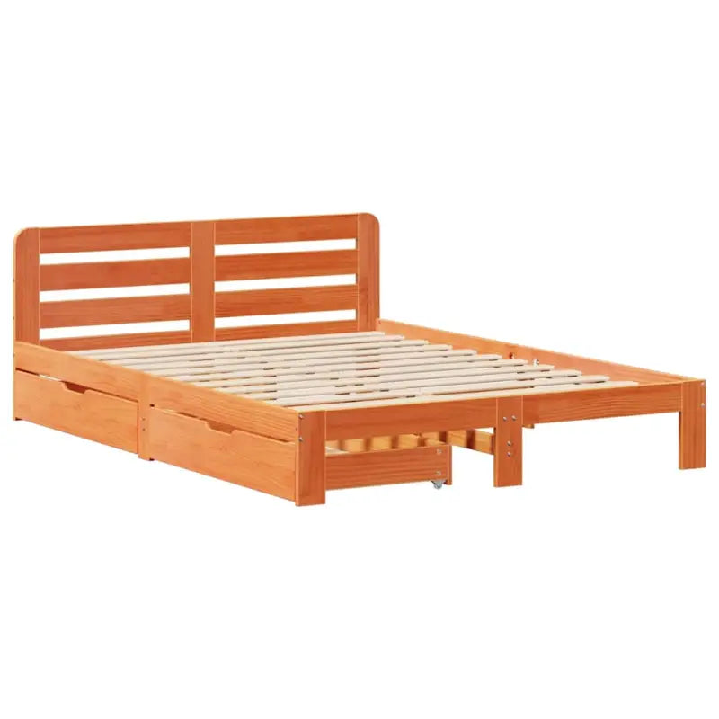 Bedframe van massief grenenhout voor een stabiele nachtrust - Bedden & bedframes