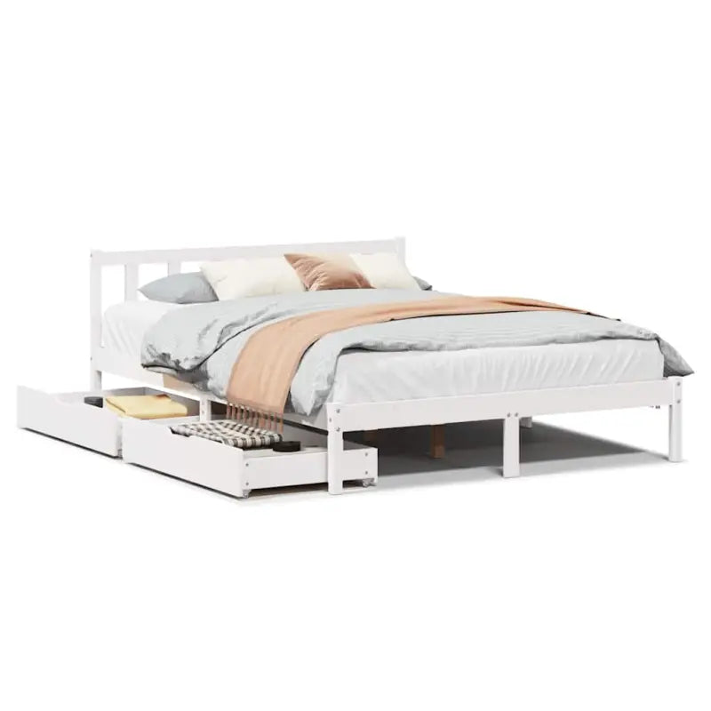 Bedframe van massief grenenhout voor een stabiele nachtrust - Bedden & bedframes