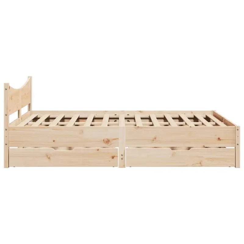 Bedframe van massief grenenhout voor een stabiele nachtrust - Bedden & bedframes
