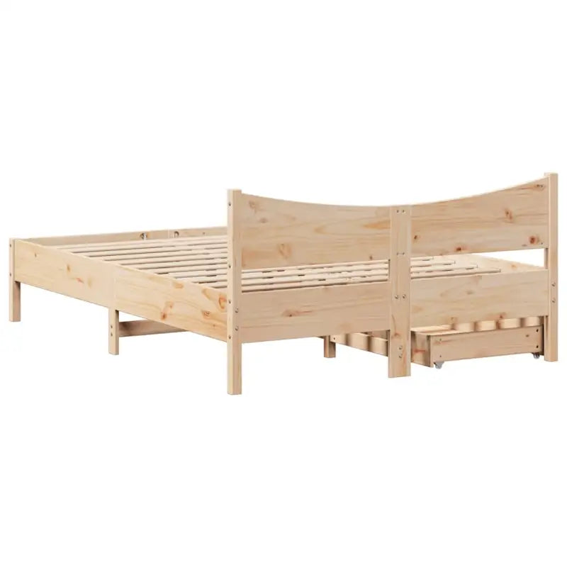 Bedframe van massief grenenhout voor een stabiele nachtrust - Bedden & bedframes