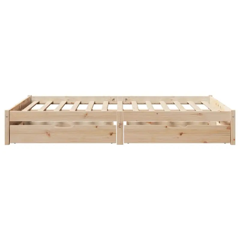 Bedframe van massief grenenhout voor een stabiele slaapbasis - Bedden & bedframes