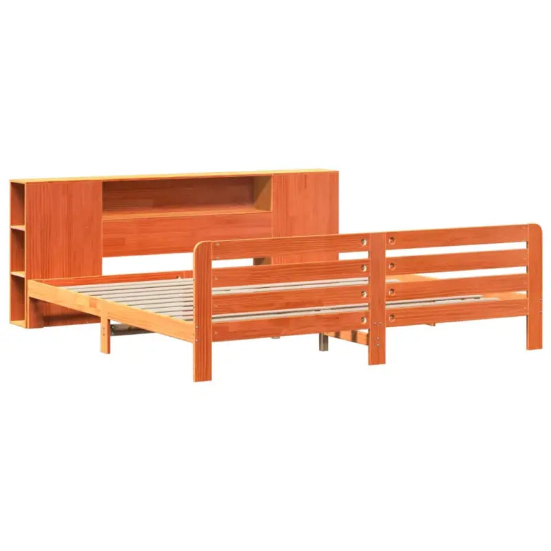 Bedframe van massief grenenhout voor een stevige en duurzame slaapplaats - Bedden & bedframes