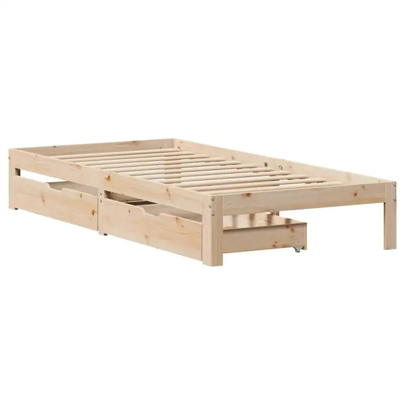 Bedframe van massief grenenhout voor een stevige en duurzame slaapkamer - Bedden & bedframes