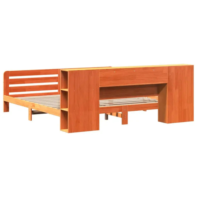 Bedframe van massief grenenhout voor een stevige en duurzame slaapplaats - Bedden & bedframes