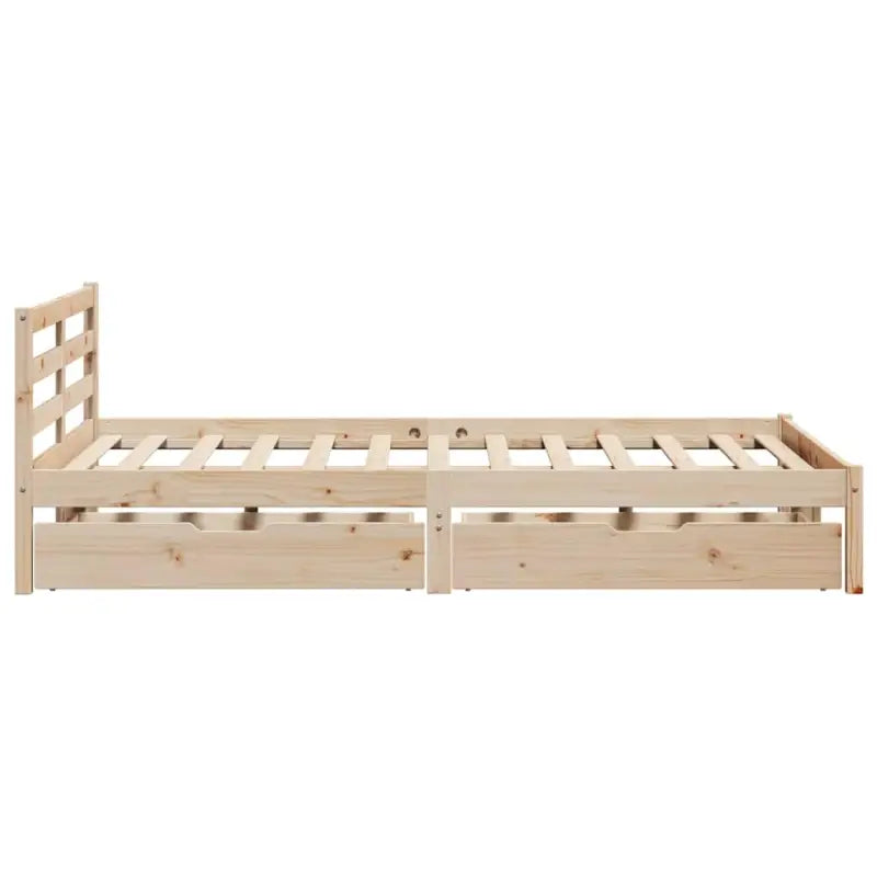 Bedframe van massief grenenhout voor een stevige en duurzame slaapkamer - Bedden & bedframes