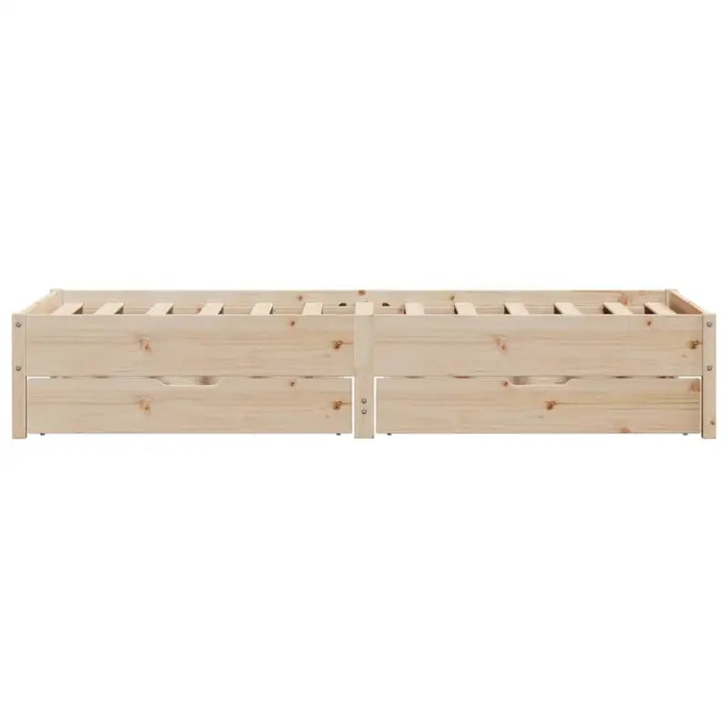 Bedframe van massief grenenhout voor stevige en duurzame slaaprust - Bedden & bedframes