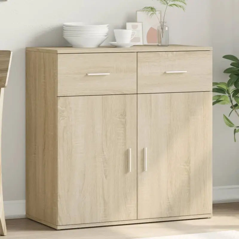 Bewerk hout Dressoirs en buffetkasten met trendy duurzame design - Sonoma eiken / 1 - Dressoirs & buffetkasten