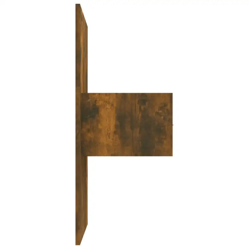 Bewerk hout hoofdborden en voetborden met kastjes voor een klassieke uitstraling - Gerookt eiken / 1 / 1 lade