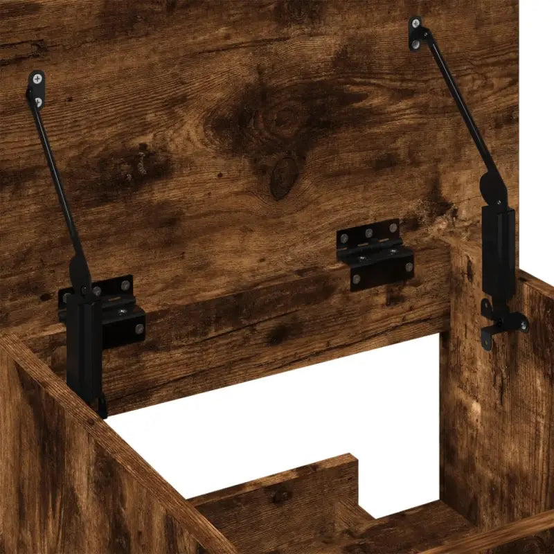 Bewerk hout Kantelbaar bureaublad in Gerookt eiken voor elke gelegenheid - Bureaus