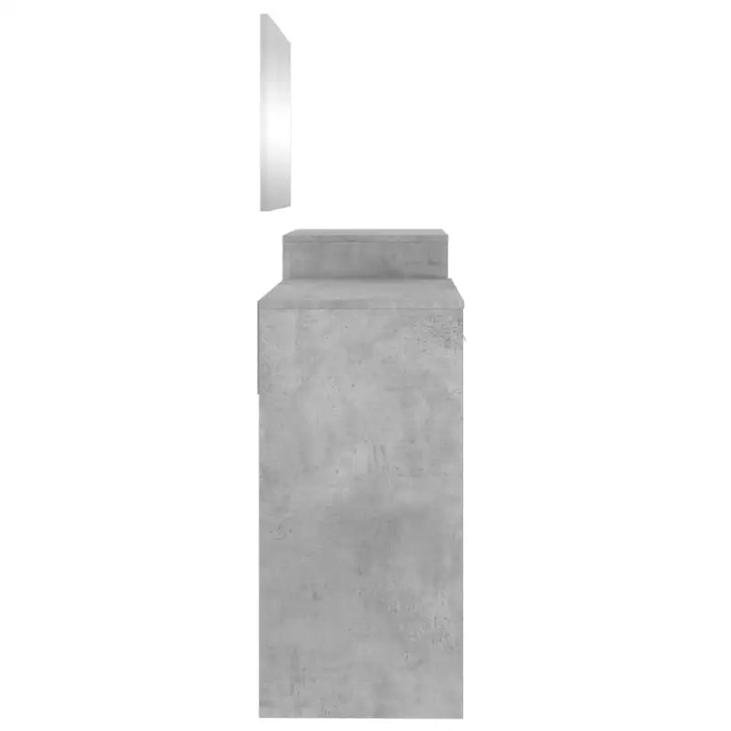 Bewerkt hout kaptafelset met opbergkast voor binnen handbereik - Slaapkamermeubelsets