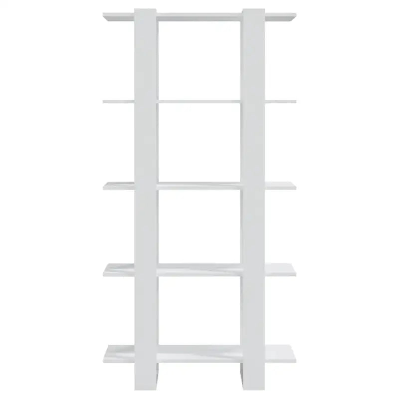 Boekenkast van bewerkt hout geschikt als kamerscherm gebruikt - Boekenkasten